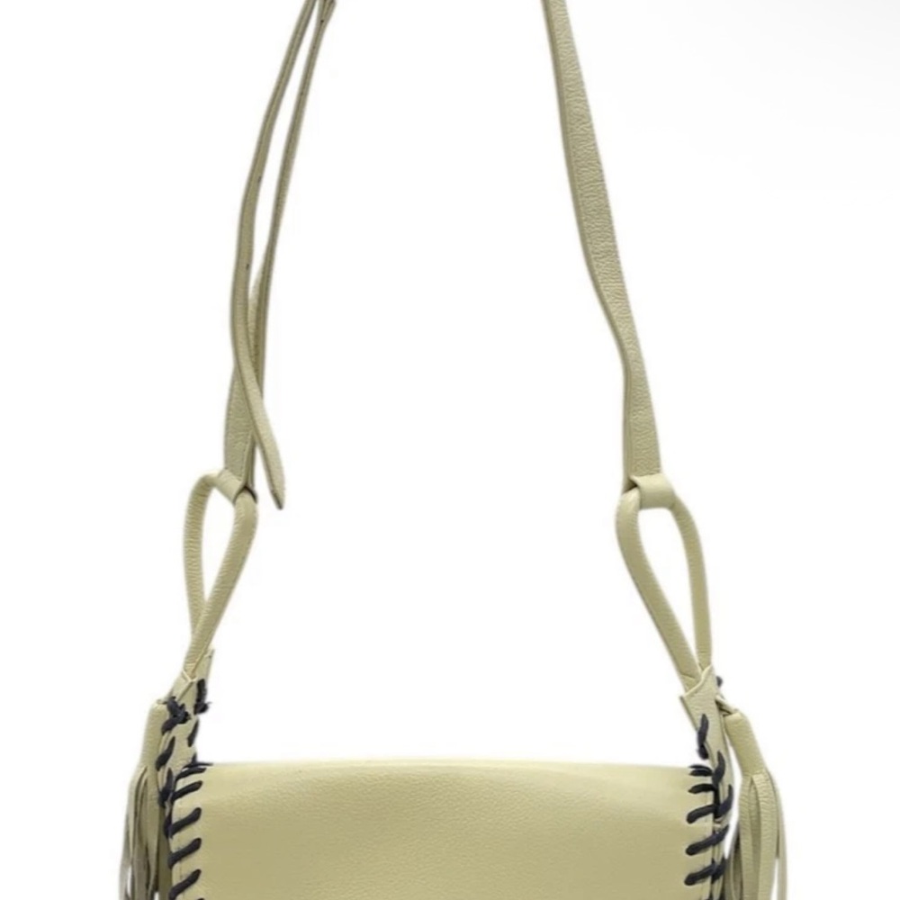 Yves Saint Laurent Cream leather Crossbody Bag - Picture 4 of 16